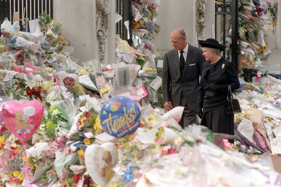 The Queen faced criticism after the death of Diana, Princess of Wales