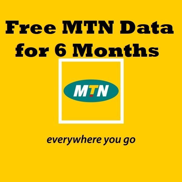 How to get Free MTN data (500M to 2G) for 6 Months