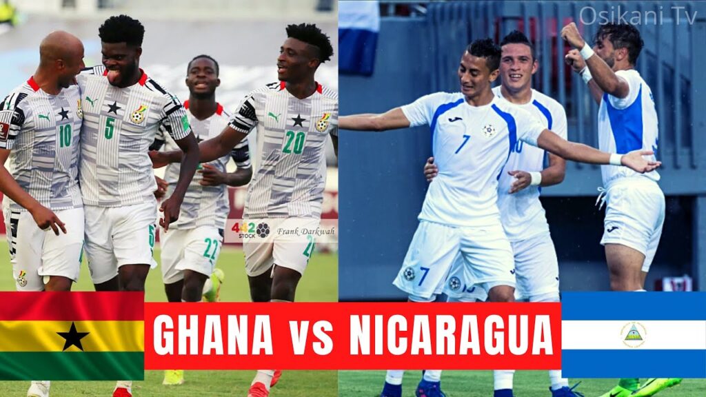 Watch Nicaragua V Ghana Live on TV and Online (International Friendly)