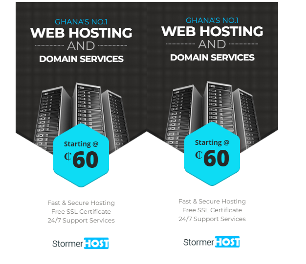 Buy cheap domain and reliable hosting service in ghana and africa
