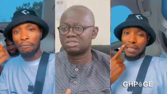 “Welcome home” – Teacher Kwadwo reacts happily to sacking of GES Boss