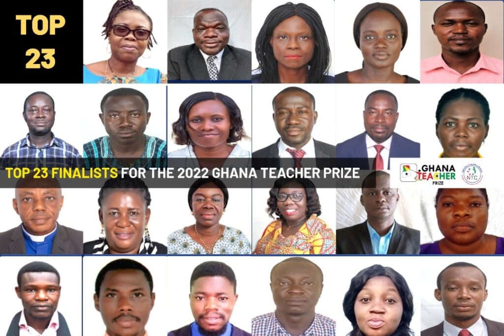 Finalists for 2022 Ghana Teacher Prize