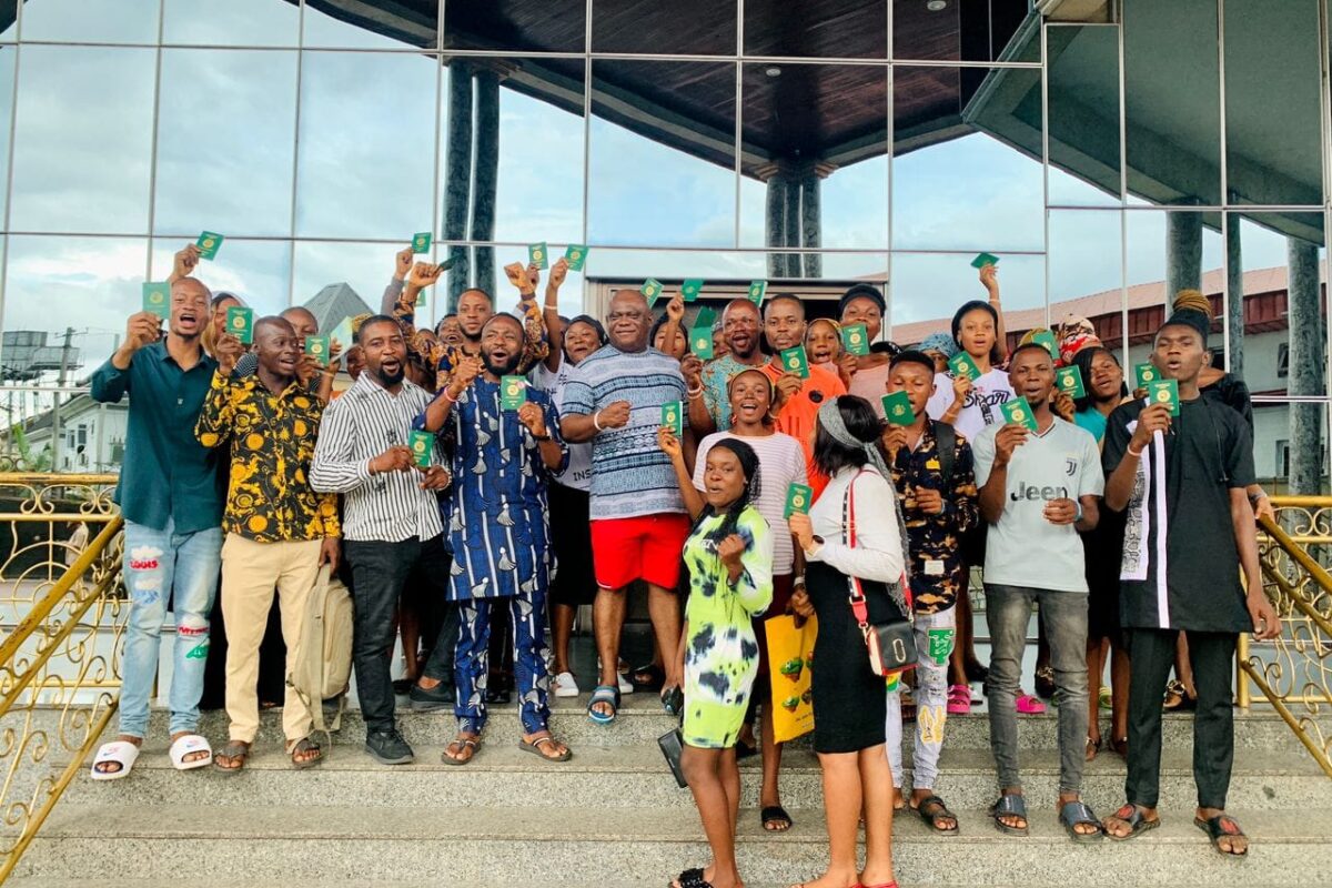 Nigerian Pastor Apostle Chibuzor Gets 37 Of His Members International Passports And Plane Tickets