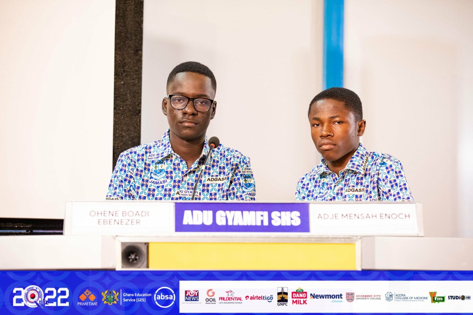 NSMQ PRELIMS: Adu Gyamfi SHS ‘Whips’ ABUGISS