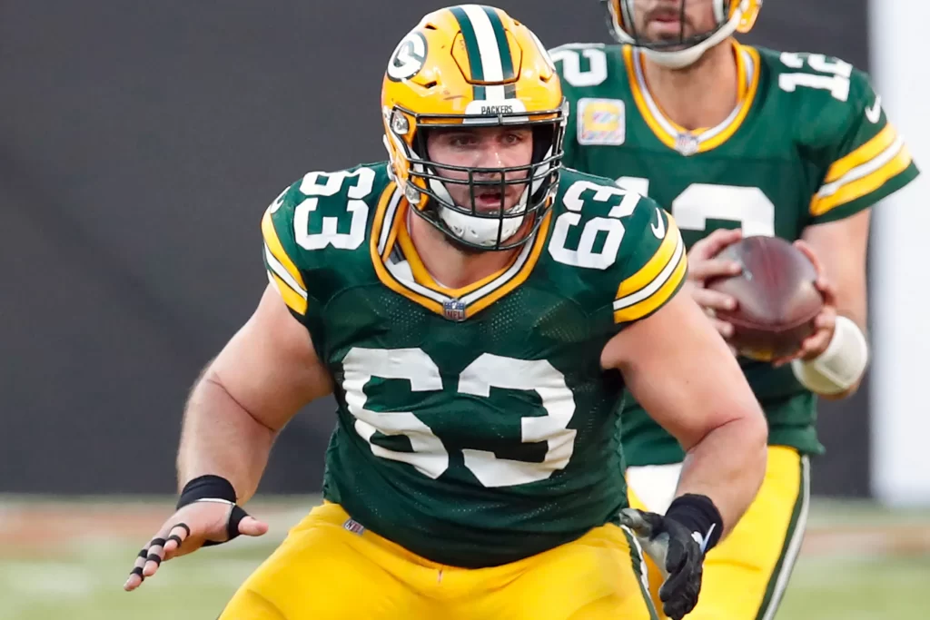 Where did Corey Linsley go to high school?