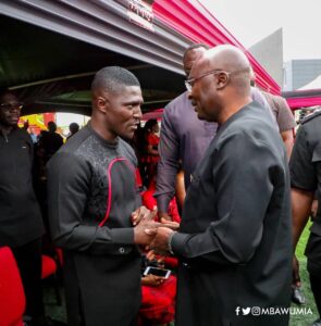 Bawumia At The Funeral Of Dr. Boadi's Dad