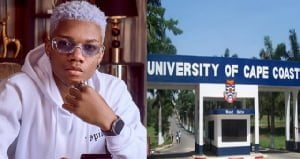 Kidi "Angrily" Storms Out Of University Of Cape Coast Because Of This Reason