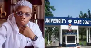Kidi "Angrily" Storms Out Of University Of Cape Coast Because Of This Reason