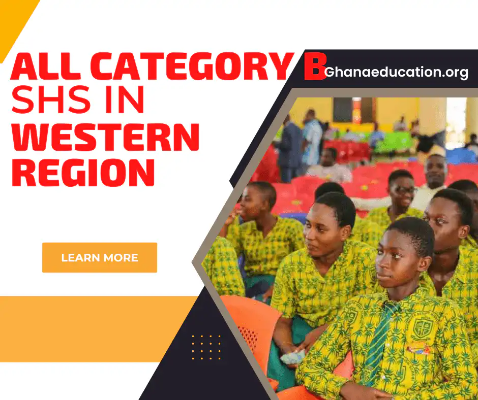 Category B SHSs in Western Region