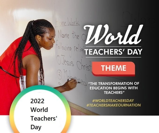 Why Celebrating 2022 World Teachers Day is Important for Educators