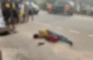 man killed at mankessim police