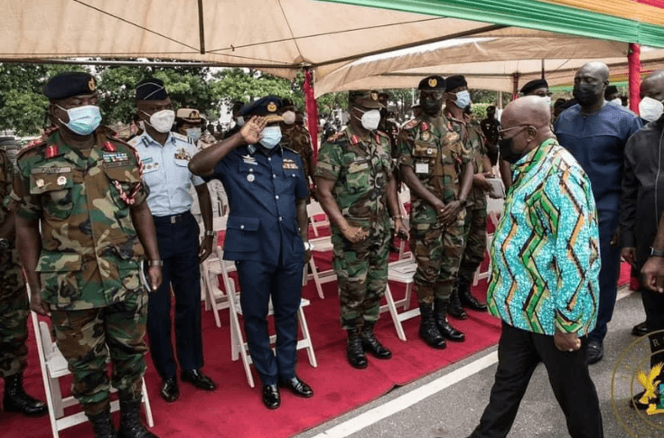 Akufo-Addo begs military to ‘remain loyal’ to 1992 Constitution: Is he scared?