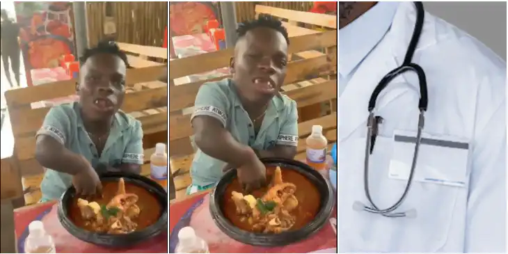 Eating fufu late can damage your small intestine