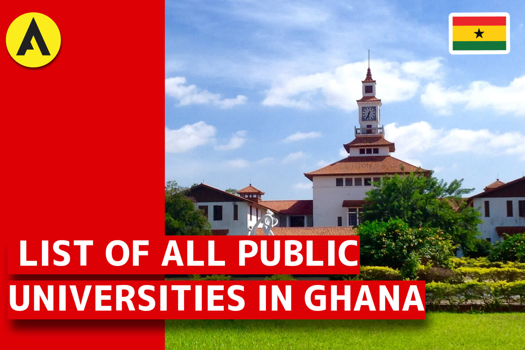 UPDATED List of Public Universities in Ghana