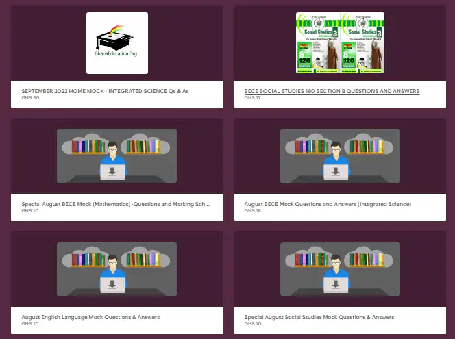 2022 BECE Revision Questions and Answers