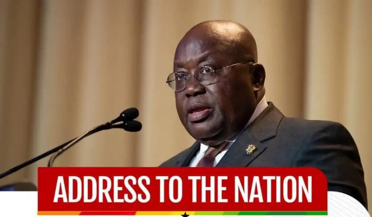 Address To The Nation By President Nana Addo Dankwa Akufo-Addo On The Economy President Akufo-Addo’s address