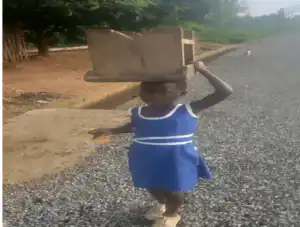 Nursery kids in Abenabo
