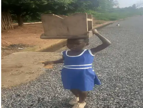 Nursery kids in Abenabo