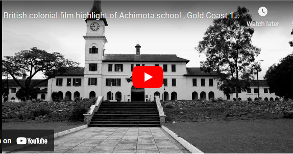 Ghana's best eduction in 1944 Achimota school