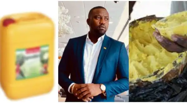 John Dumelo on vegetable oil price