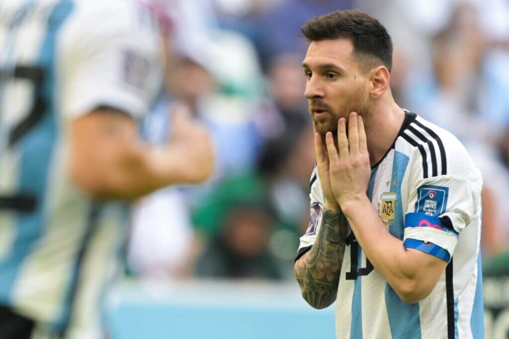 Argentina National Team Train Without Messi After Losing To Saudi Arabia