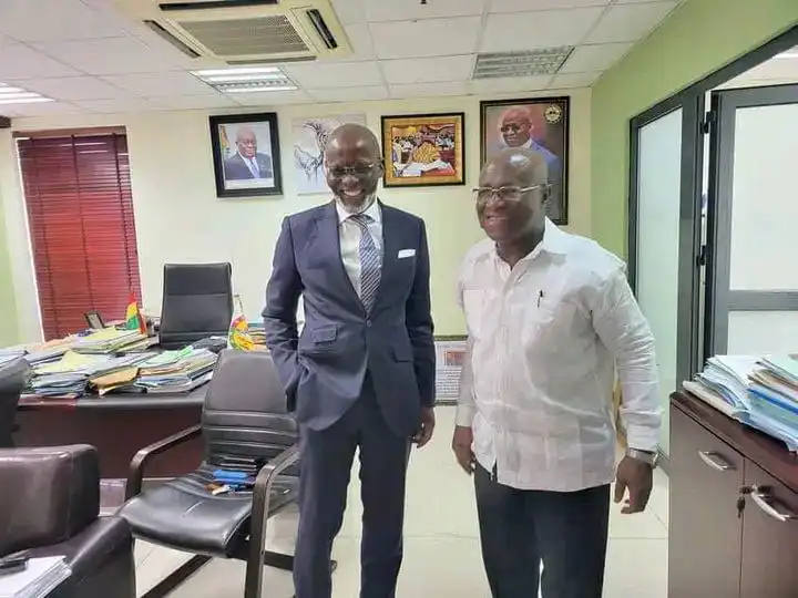 Gabby Otchere Darko Storms Osei Kyei Mensah Bonsu's Office