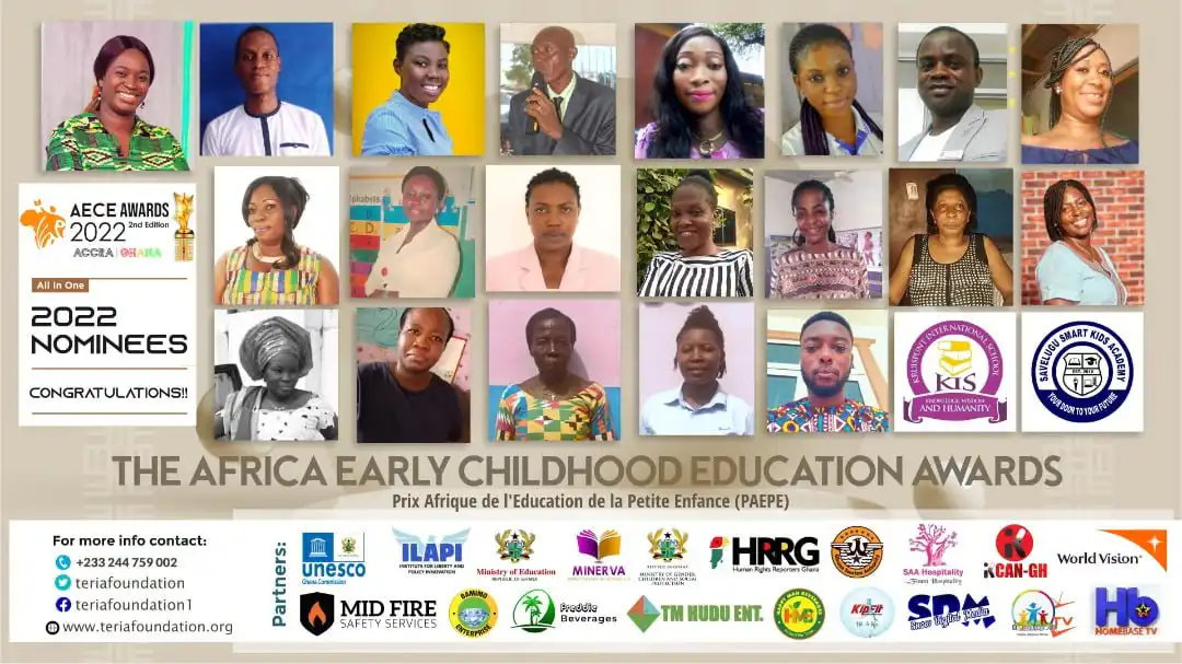 Africa Early Childhood Education Awards 2022 edition to be staged on November 19