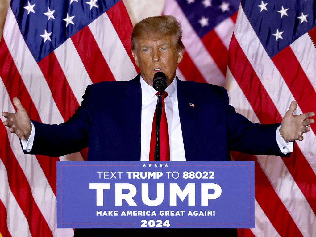 Former President of the United States, Donald Trump has announced he will contest the 2024 US Elections on the ticket of the Republicans
