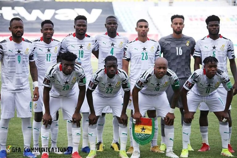 Ghana's Final 26-man Squad for Qatar 2022 FIFA World Cup