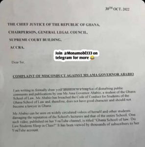 Why Ama Governor was denied a call to the bar