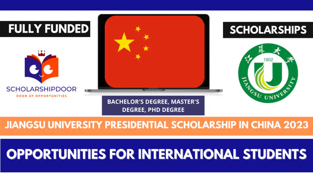 Jiangsu University Scholarship 2023