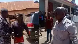 Minister arrests man for drying cocoa on road