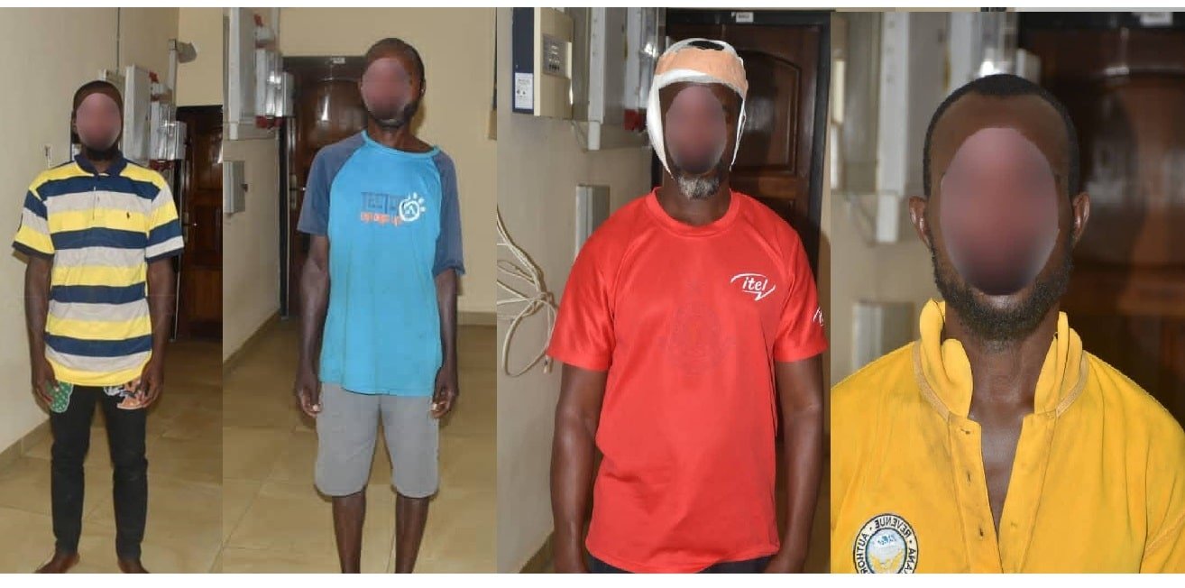 Police Arrest Four Suspects for Violent Land Dispute at Gomoa Akramang