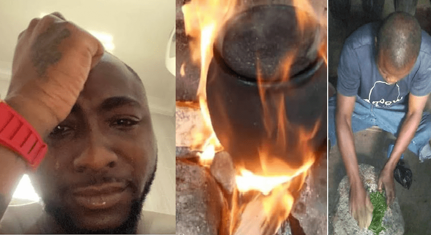 You are mad, Davido used his son for rituals - Tweeter Reacts