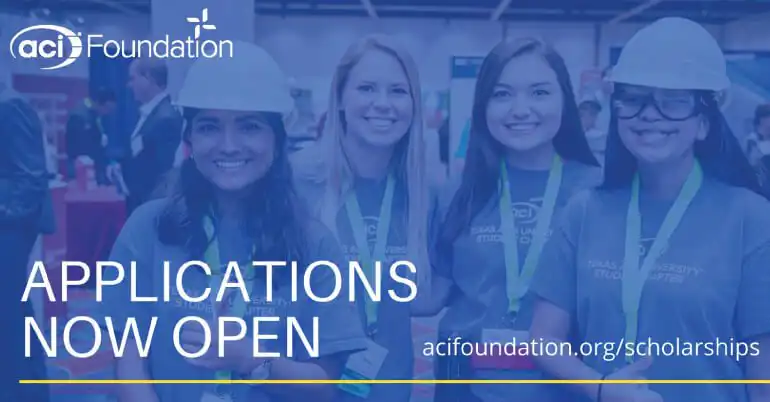 ACI Foundation Fellowship Scholarships