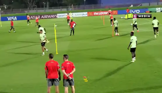 Ghana Black Stars Training Sessions Ahead of Portugal Game (Video)