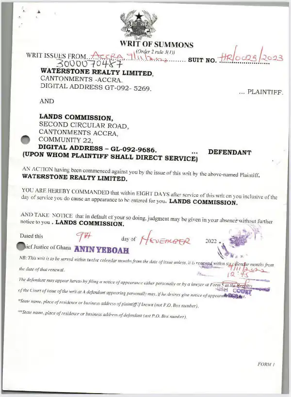 Government sued for GH¢120 million over National Cathedral demolition