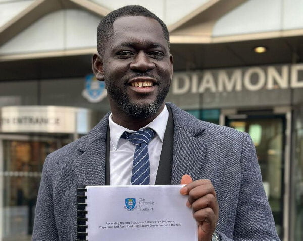 Meet The Ghanaian Scholar Who Went From Recording F In Chains In Wassce To Attaining PhD From A UK University