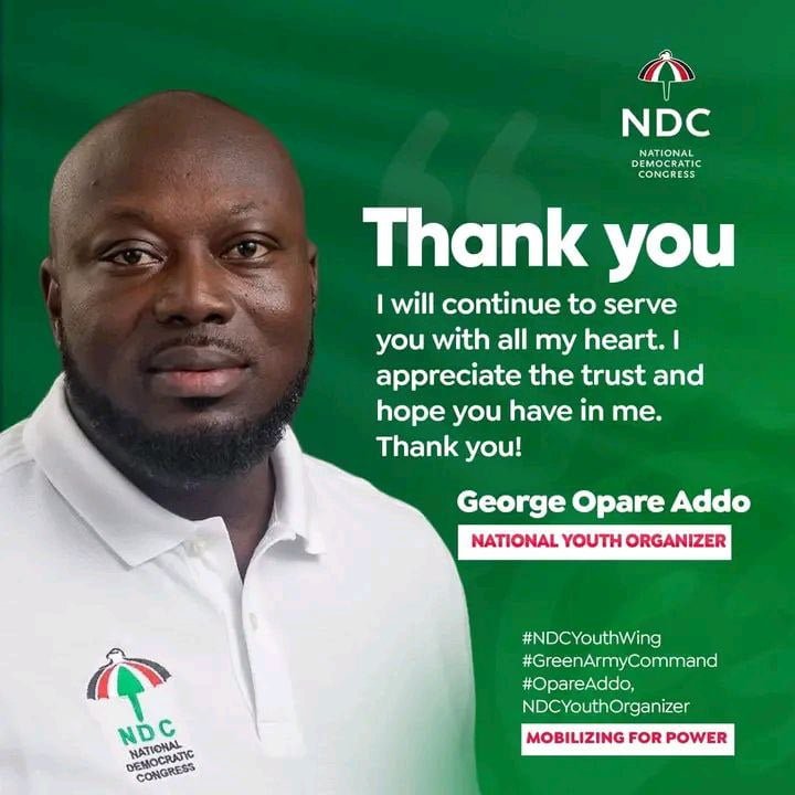 Thank you NDC- National Youth Organizer Elect Finally Speaks