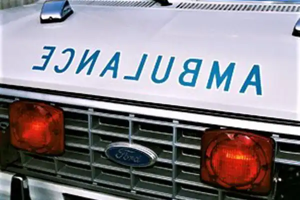 Why Is ‘Ambulance’ Spelt Backwards On The Front Of Ambulance Cars