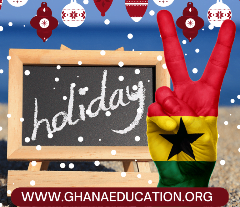 December 2022 Public Holidays in Ghana Until January 2023