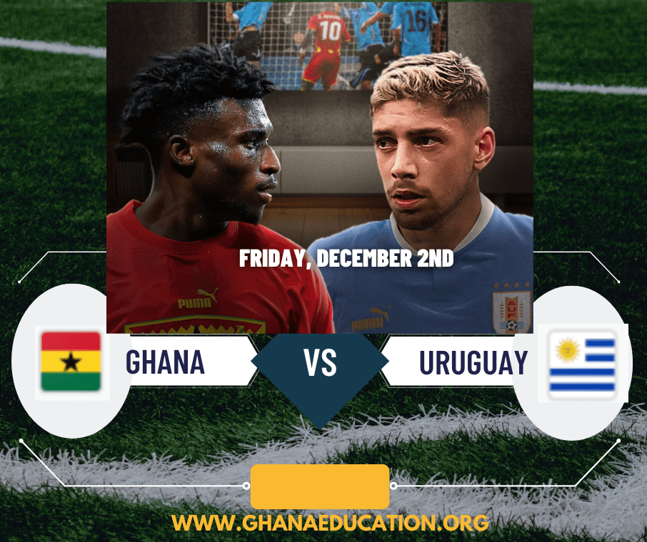 Ghana Black Stars Poised to Finish Uruguay and Retire Suarez