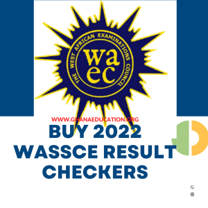 New 2022 WASSCE Result Checker Cards