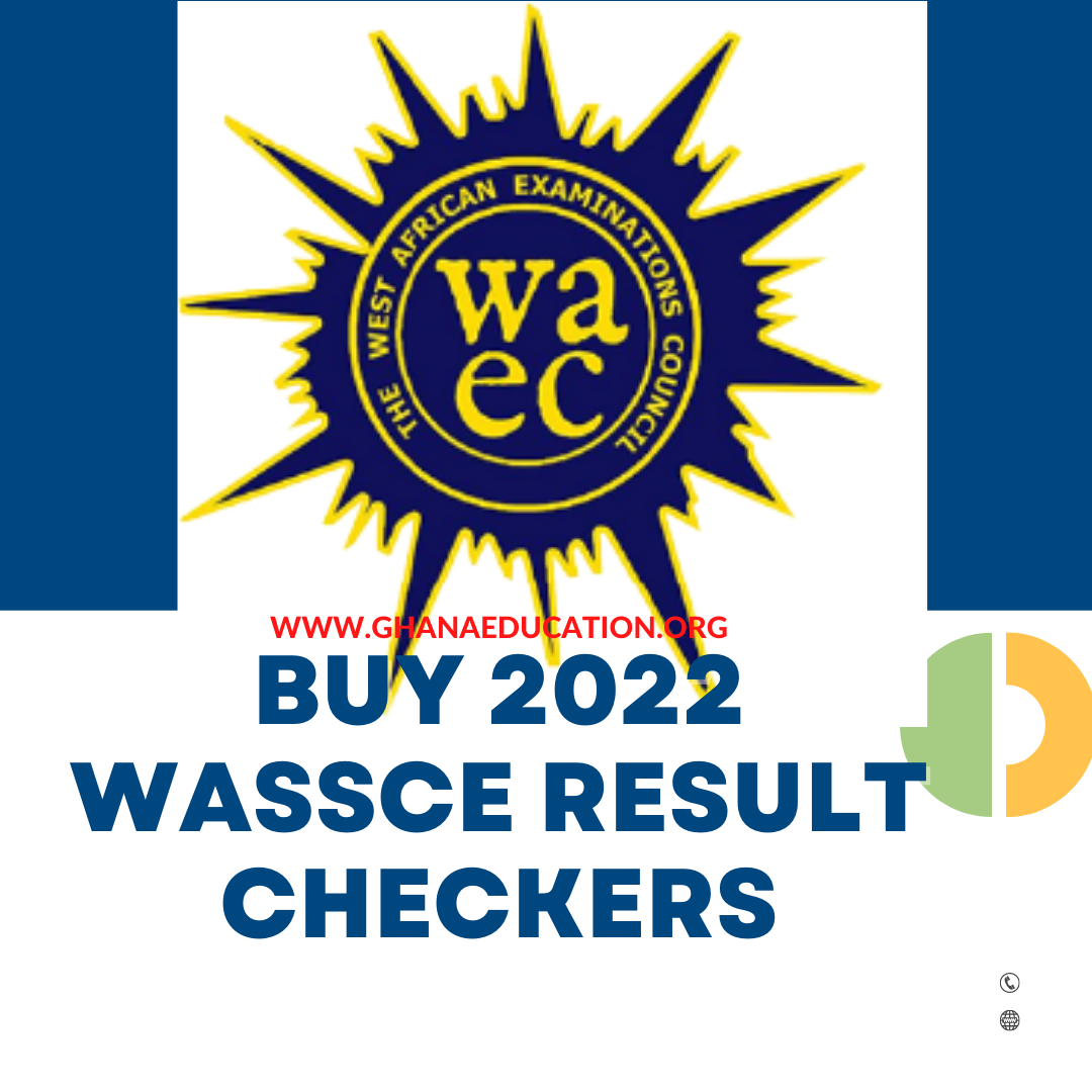 Monday 5th December New 2022 WASSCE Result Checker Cards In