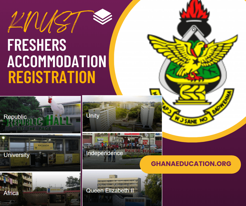 KNUST Students Hostel Registration Date and Procedure Out