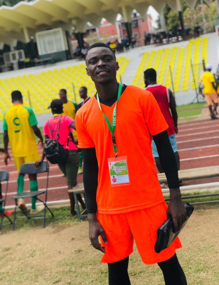 Meet The Best GoalKeeper For All The 46 Training Colleges In Ghana; He Did Not Concede A Goal In The Just Ended Inter-Zones Games In Kumasi