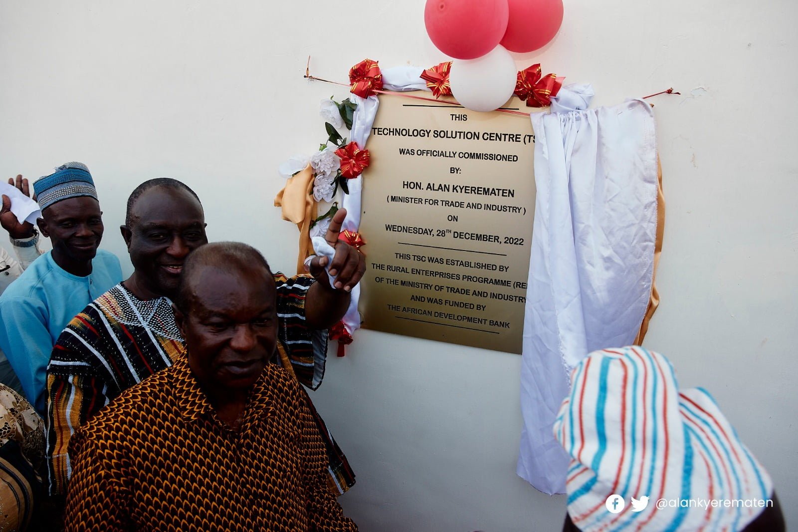 1D1F: Alan Kyerematen Inaugurates Rice Processing Factory in Savelugu