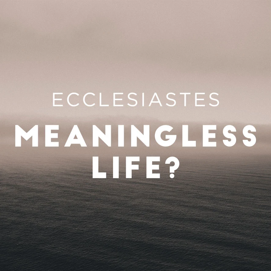Today's Quiet Time - Searching for Meaning: Ecclesiastes 1:1-11. Be led by the Holy Spirit to understand His divine word