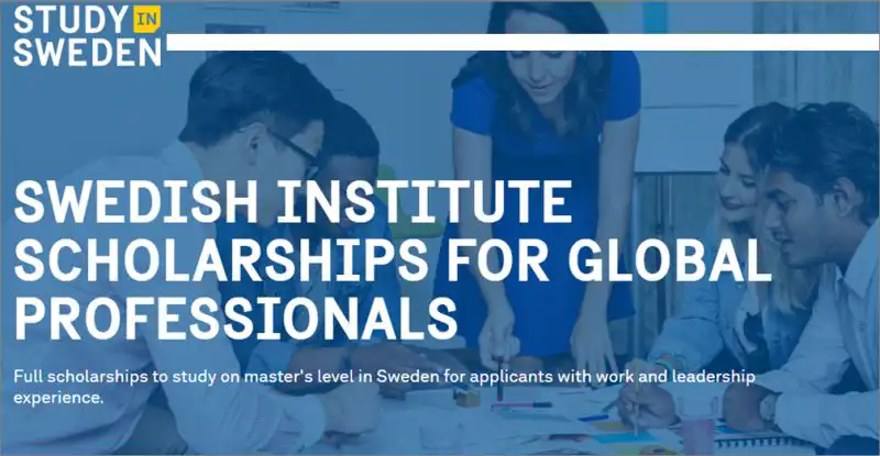 Swedish Institute Scholarships for Global Professionals