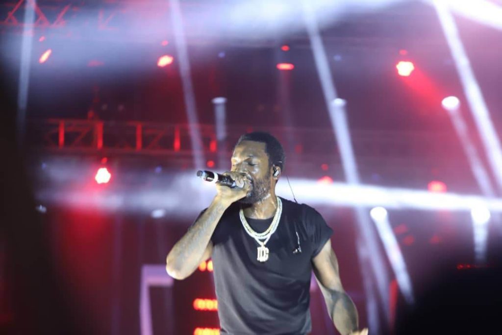 'I found love in Ghana' - Meek Mill says during performance at Afro Nation